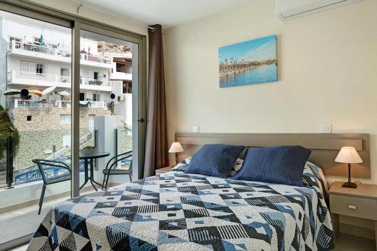 Apartamento Albamar 1d Puerto De Mogan Exterior foto